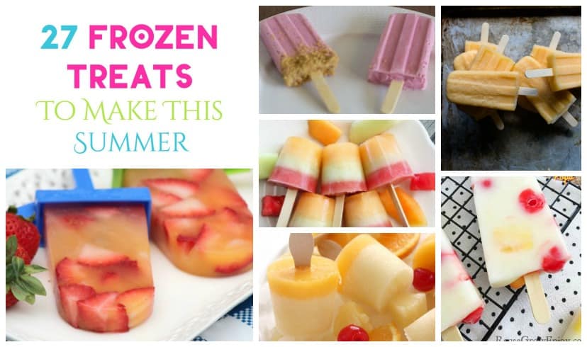27 Homemade Frozen Pops & Tasty Cool Treats