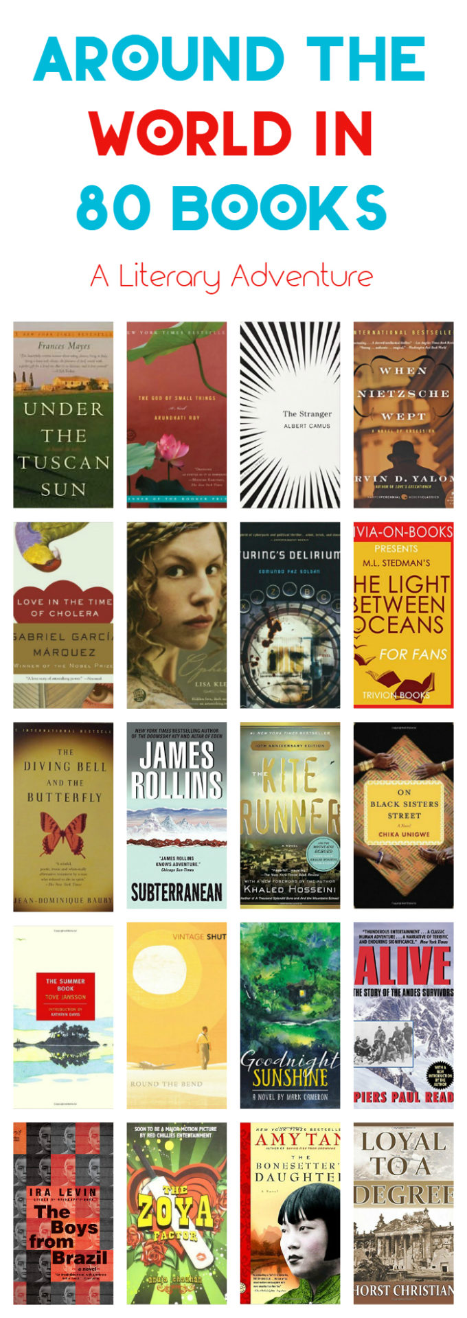 Travel Through Literature: Around the World in 80 Books