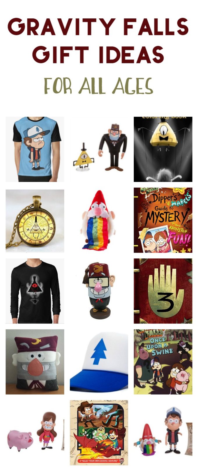 Got a kid as obsessed with Gravity Falls as mine is? Check out over 20 awesome Gravity Falls gift ideas for all ages!