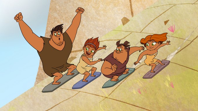Sneak Peek at DreamWorks: Dawn of the Croods Season 2 on Netflix