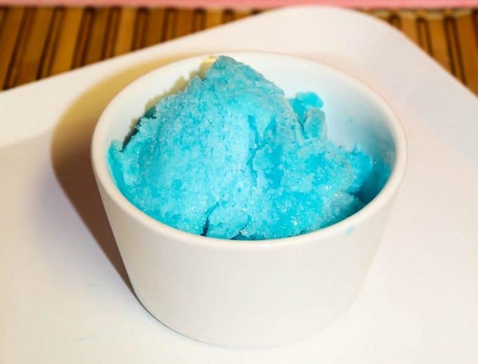 Super Easy & Yummy Berry Blue Granita Recipe