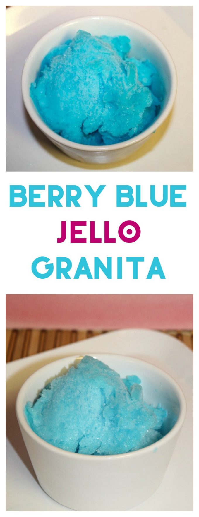 Super Easy & Yummy Berry Blue Granita Recipe