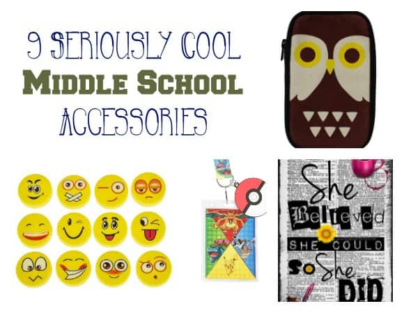 Seriously Cool Back to School Accessories for Middle Schoolers
