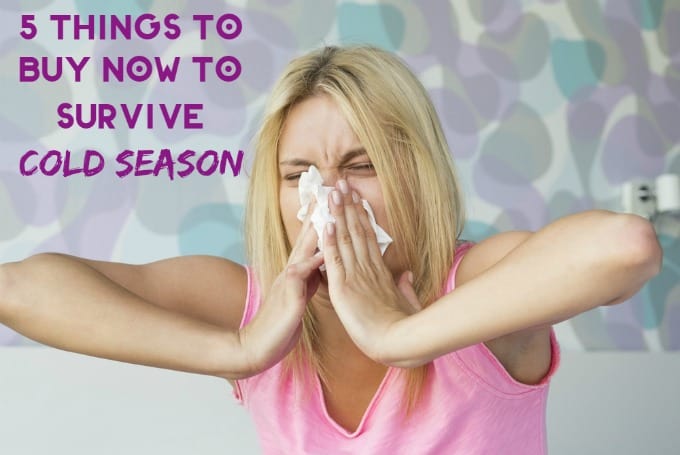 5 Things to Buy Now to Get Ahead of Cold Season (Besides Medicine!)