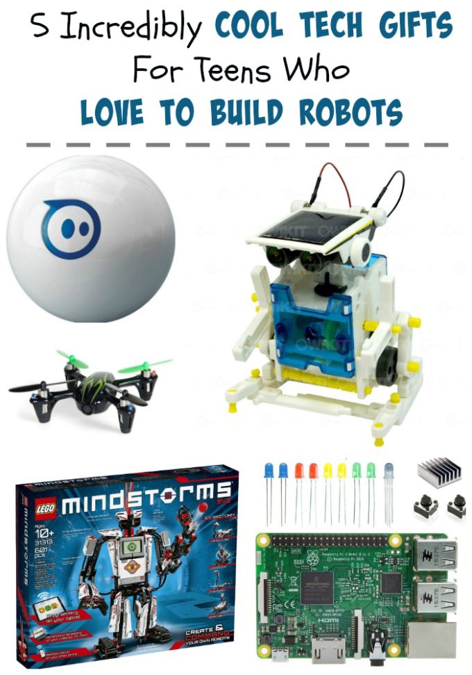 5 Incredibly Cool Tech Gifts For Teens Who Love To Build Robots
