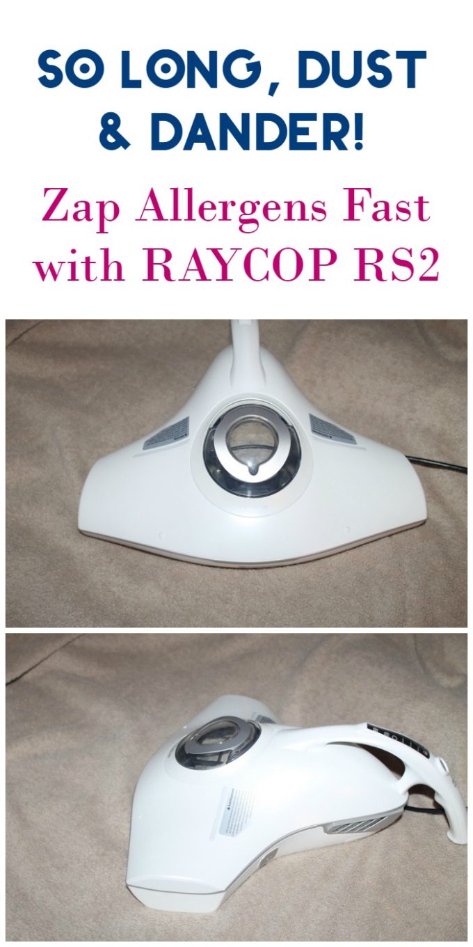 Zapping Allergens in Your Home is Easy with RAYCOP!