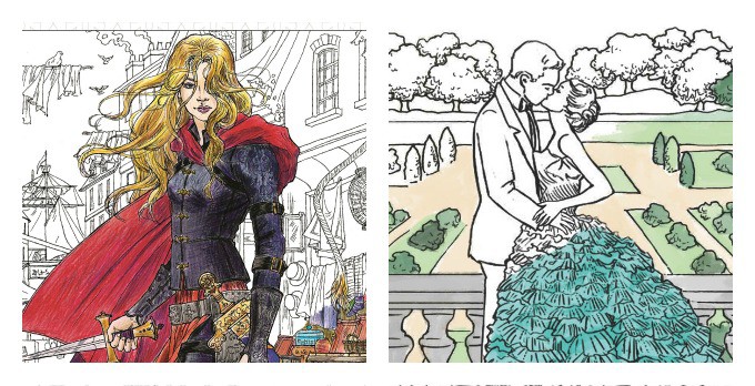 7 Amazingly Creative Adult Coloring Books Based On Young Adult Novels