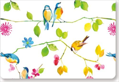 9 Gorgeous Stationery Sets That Will Make You Bring Back the Art of Letter Writing- Bright Watercolor Bird CCards