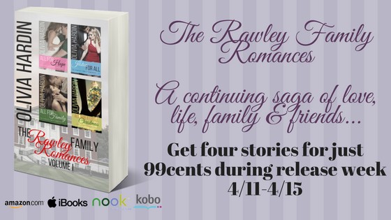 Get Olivia Hardin’s Rawley Family Romances on Sale During Release Week