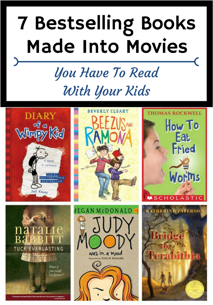 7 Bestselling Books Made Into Movies You Have To Read With Your Kids