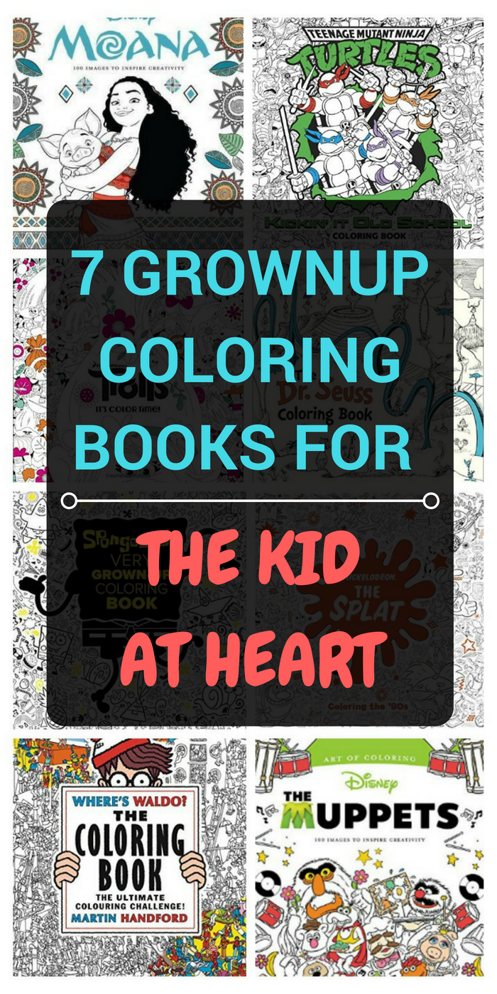 10 Fun Adult Coloring Books For The Kid At Heart