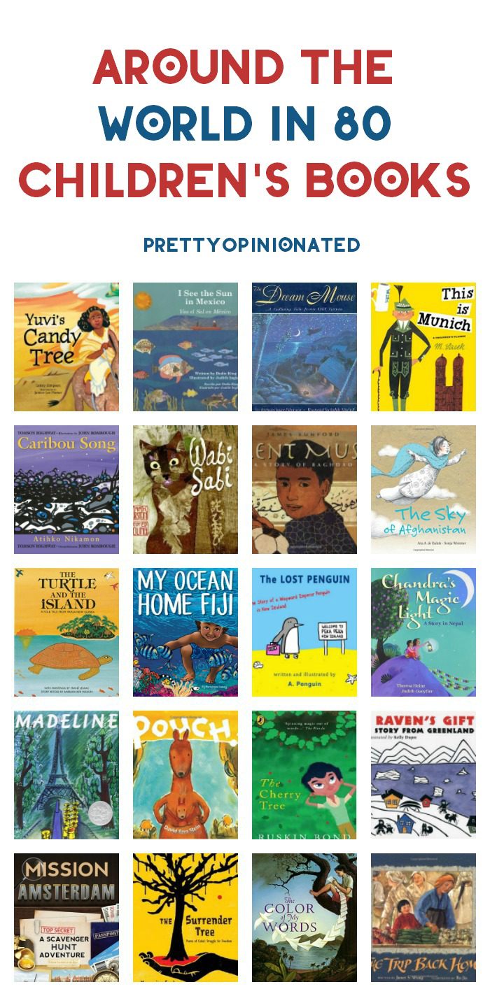 Take your kids on a literary adventure with Around The World in 80 Children's Books! Check out 80 books from or about 80 different countries!