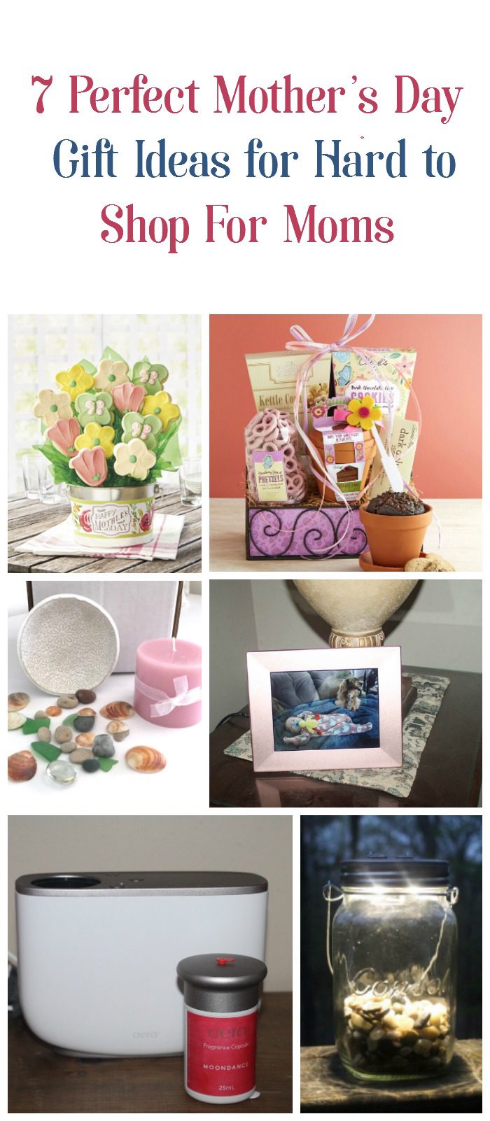 As a mom who is notoriously hard to shop for, I can honestly say I'd love any of these 7 incredibly neat & original Mother's Day gift ideas! Check them out!
