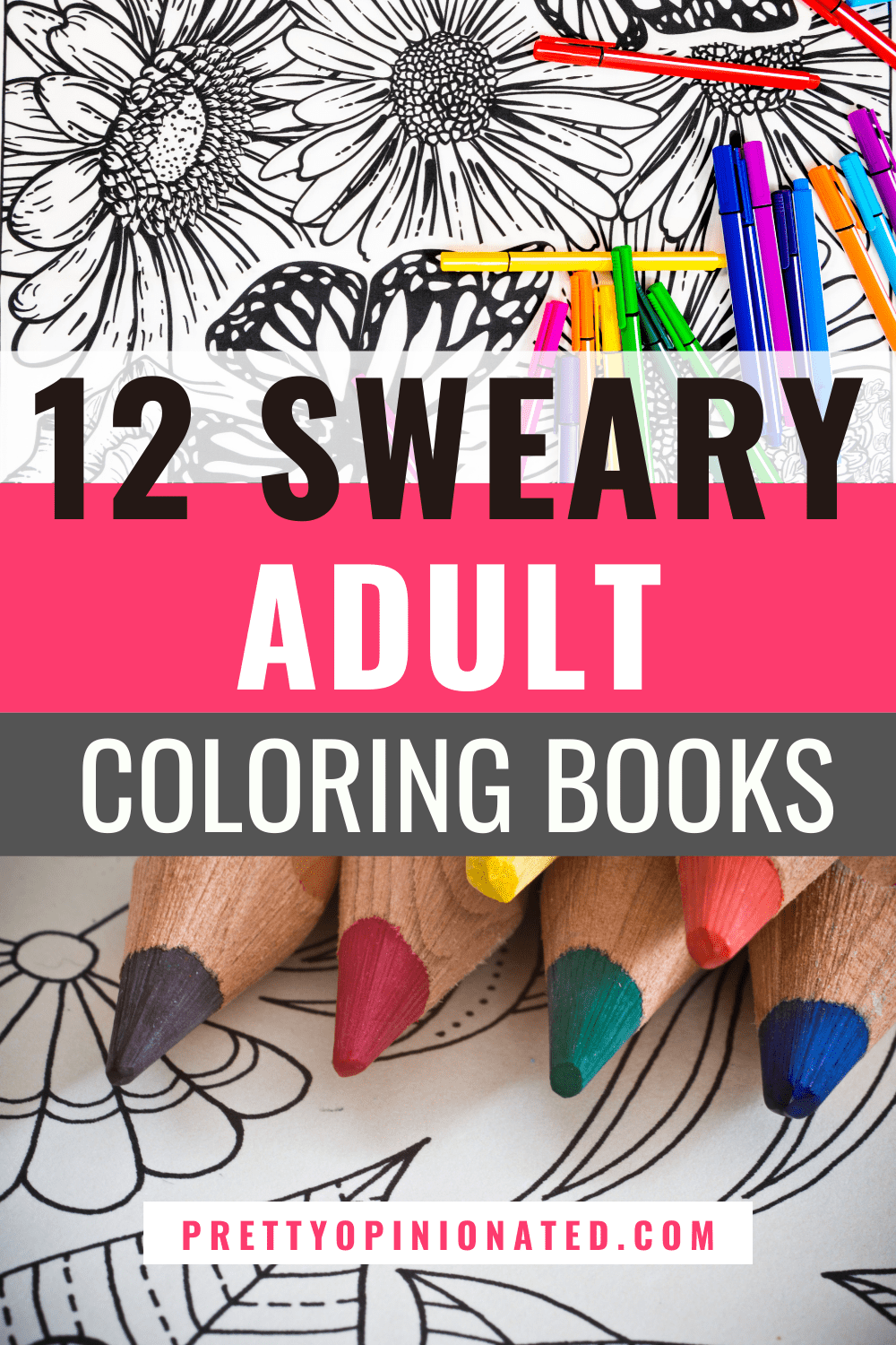 swear words adult coloring books