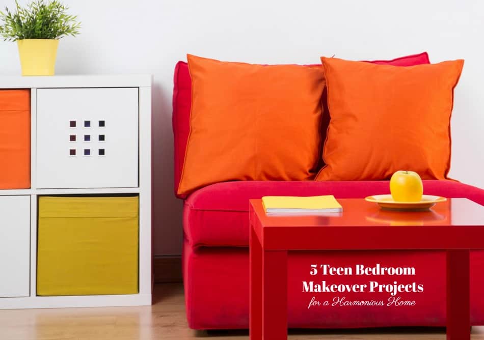5 Teen Bedroom Makeover Projects for a Harmonious Home