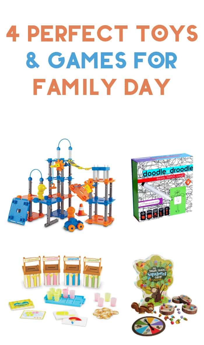 4 Fun Family Day Toys & Games