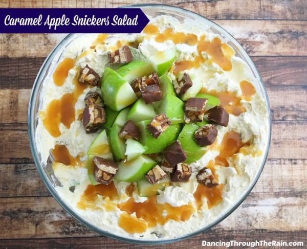 Apple recipes to try: Caramel Apple Snickers Salad