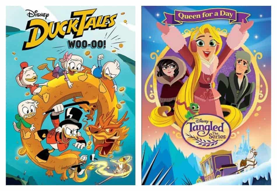 DuckTales – Woo-oo!  & Tangled The Series: Queen for a Day Printable Activities