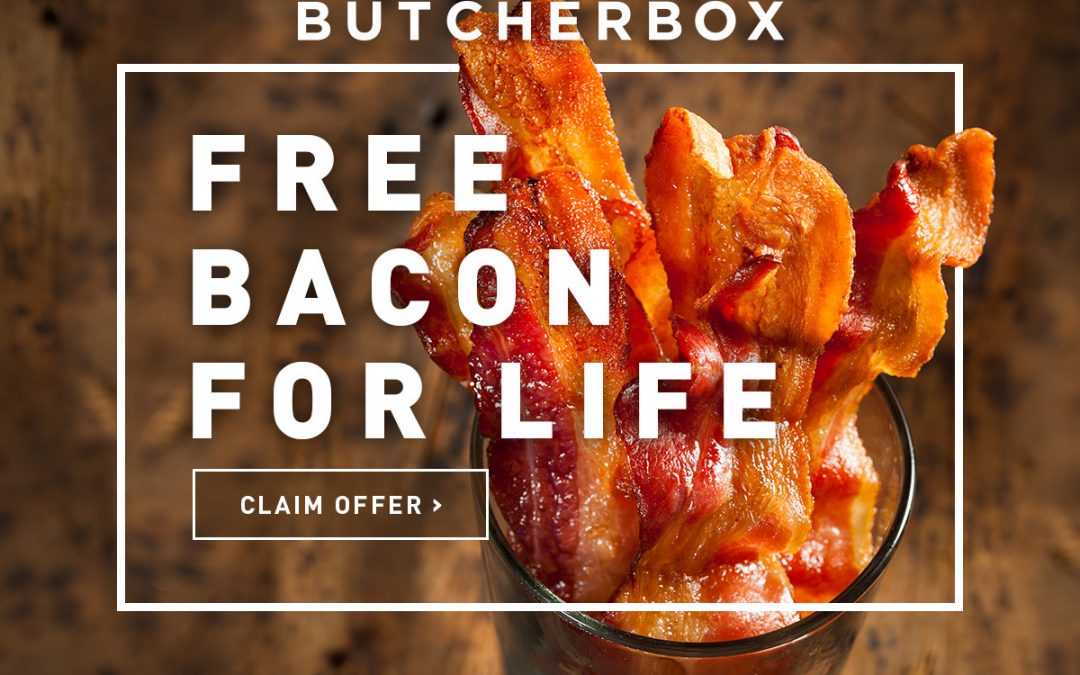Save Time at the Grocery Store & Get Free Bacon for Life with ButcherBox