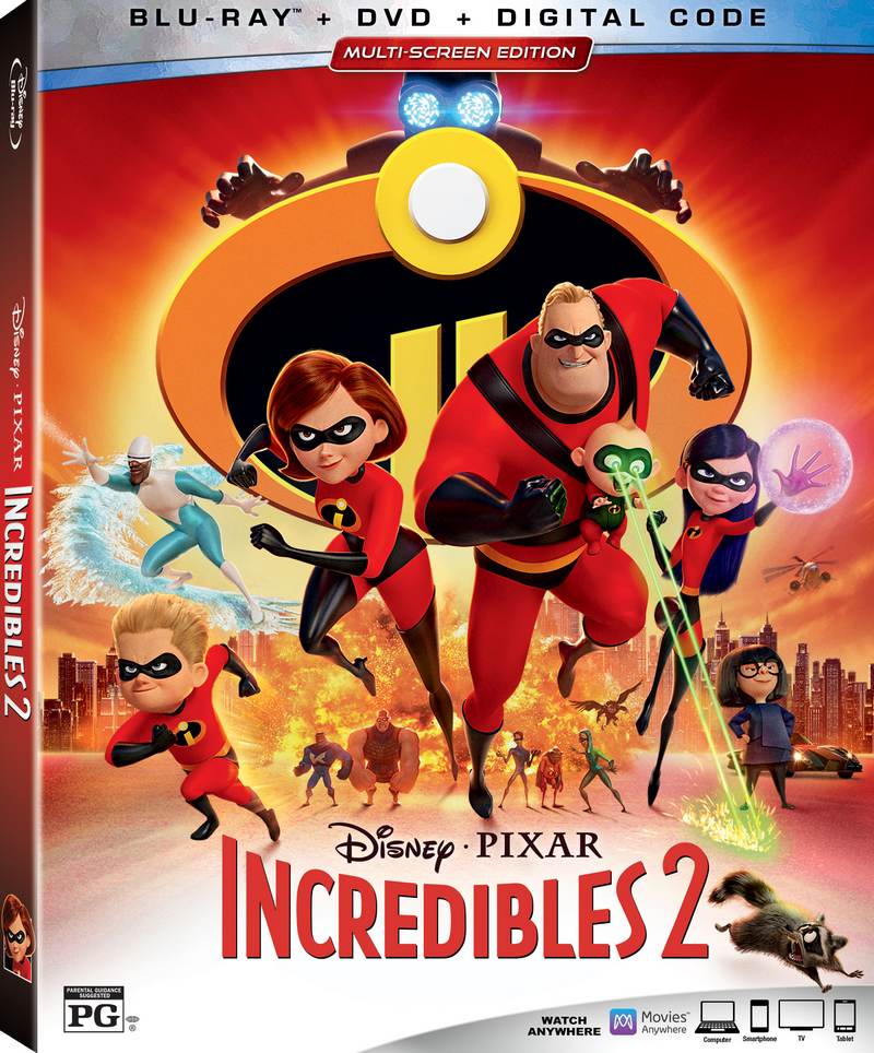 The big day is finally here! Incredibles 2 releases on Blu-ray 4K Ultra HD,™ Blu-ray™ DVD and On-Demand on Nov. 6!  Check out our thoughts & grab free printables!