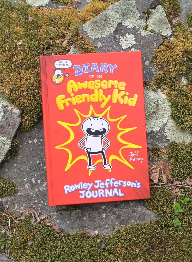 Have you heard? Rowley Jefferson, Greg's BFF in the Diary of a Wimpy Kid series, wrote his own diary! Check out the review and tell me all about your own awesome friendly kid!