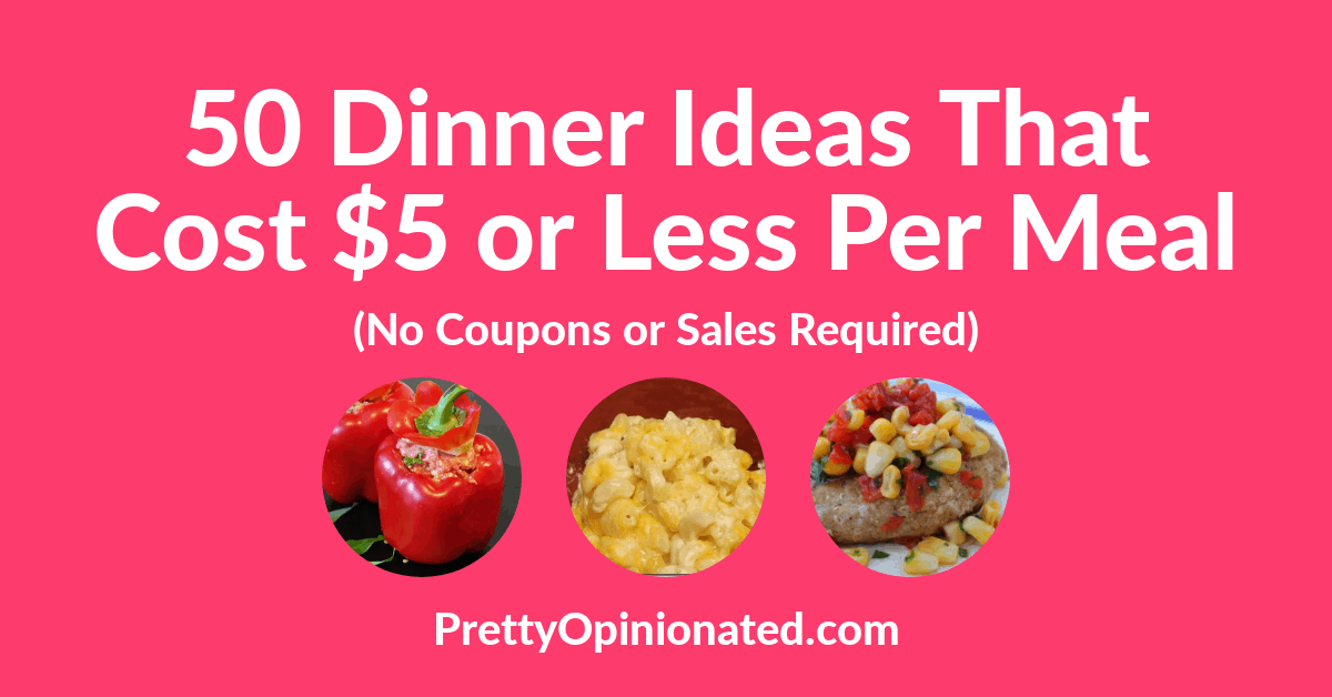 Inexpensive meal discounts