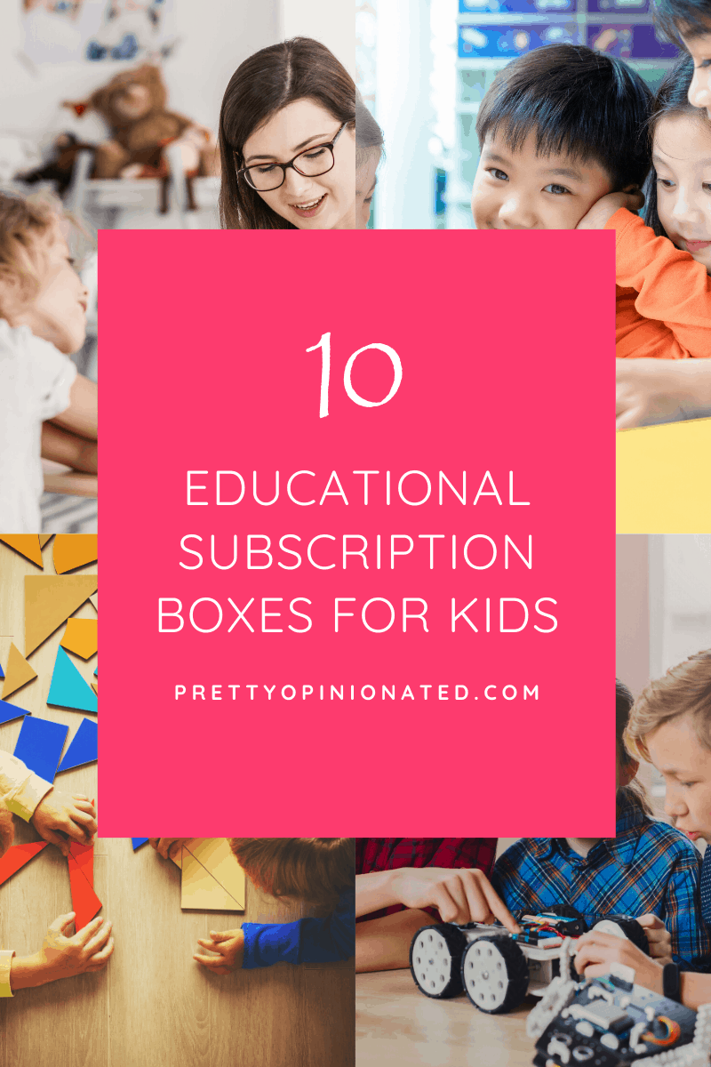 Want to keep kids learning without resorting to boring worksheets? Check out these 10 educational subscription boxes that teach kids new skills in a fun way!