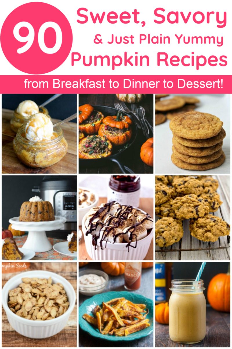 90 Sweet, Savory & Just Plain Yummy Pumpkin Recipes to Make This Fall