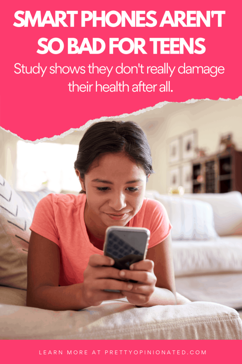 Smartphones ARE NOT Damaging Your Teens' Mental Health, New Study Shows