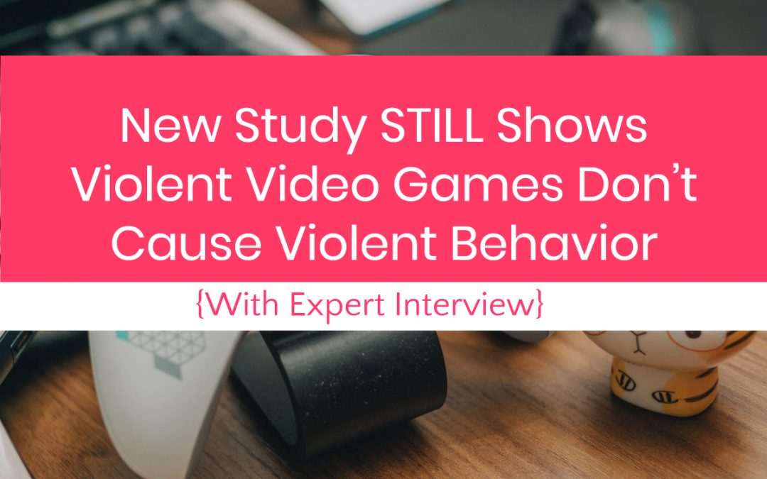 New Study STILL Shows Video Games Don’t Cause Violence (with Interview)