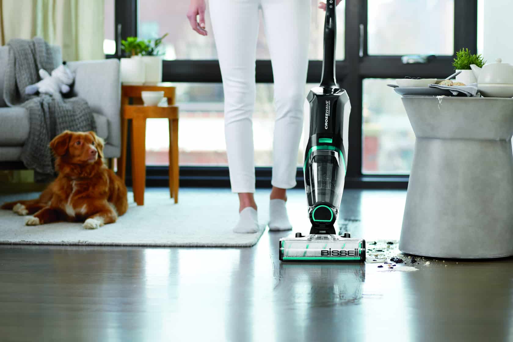 Save Pets (and Your Floor!) With The BISSELL CrossWave Cordless Max