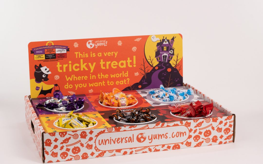 Give Your Trick or Treat Stash a Global Upgrade with Universal Yum Limited Edition Halloween Box!