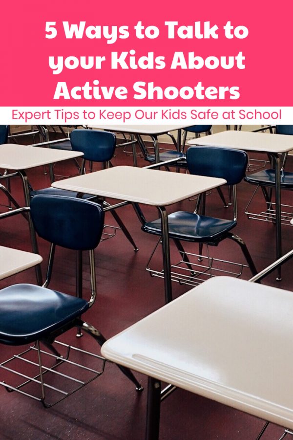 How do you even begin to talk to kids about something as scary as an active shooter scenario? Read on for 5 expert tips. 