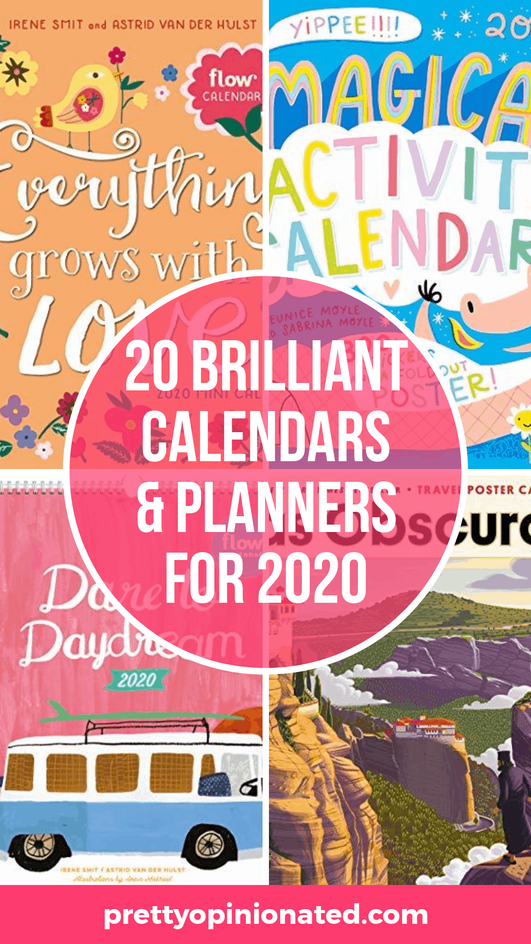 Get ready to organize your entire life with these brilliant calendars and planners for 2020! Grab your favorites for yourself (trust me, you'll want more than one) or buy a bunch to give out as last-minute gifts.