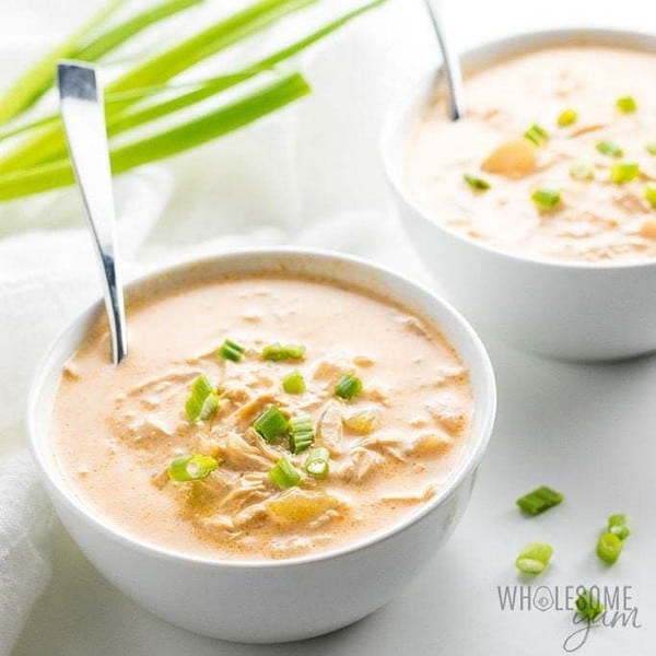 Low Carb Buffalo Chicken Soup