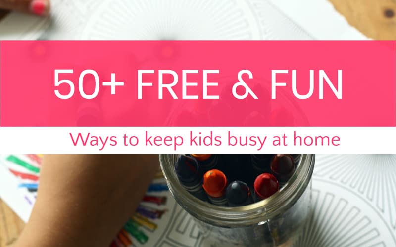 50+ Free Entertainment Resources to Keep Kids Busy During School Shutdowns