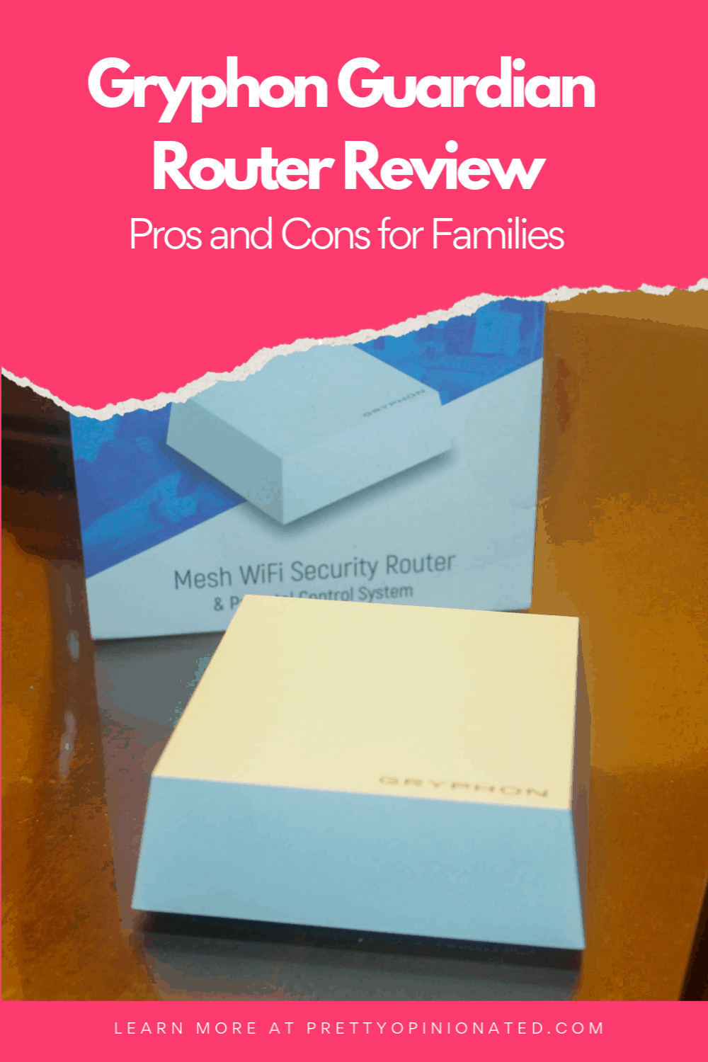 How does the Gryphon Guardian router work for families with kids in cyber school? Check out the pros and cons to find out!