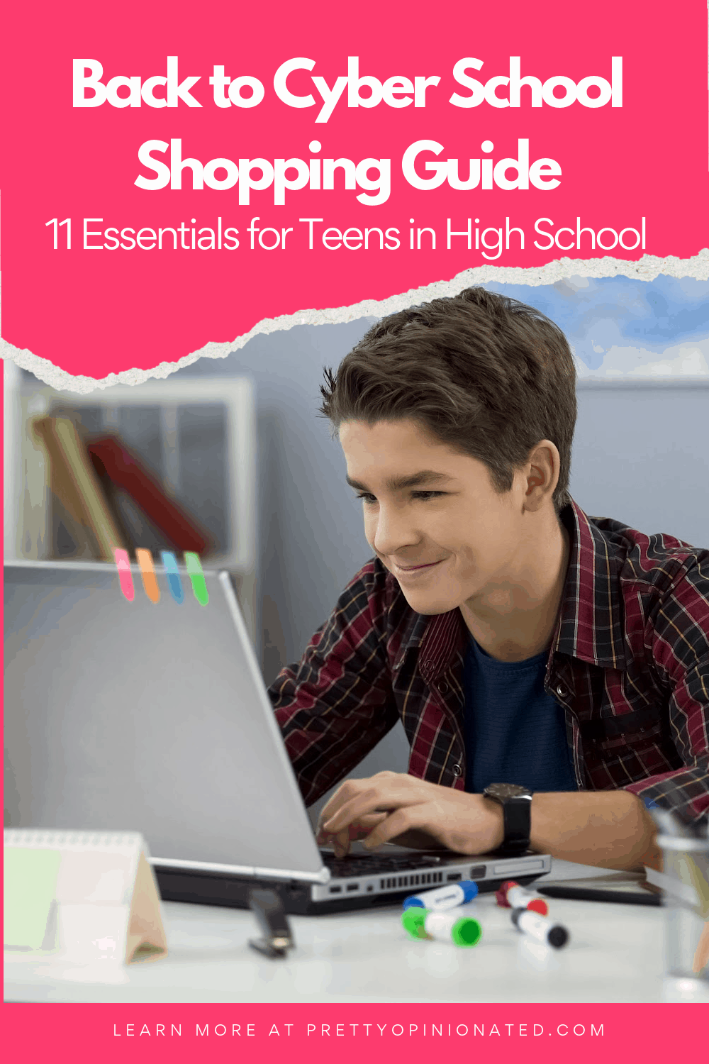 Sending your teens to cyber school this year? Check out these 11 things that should be on your supply list! Some are essentials, others are nice-to-haves. All will help make their transition easier.
