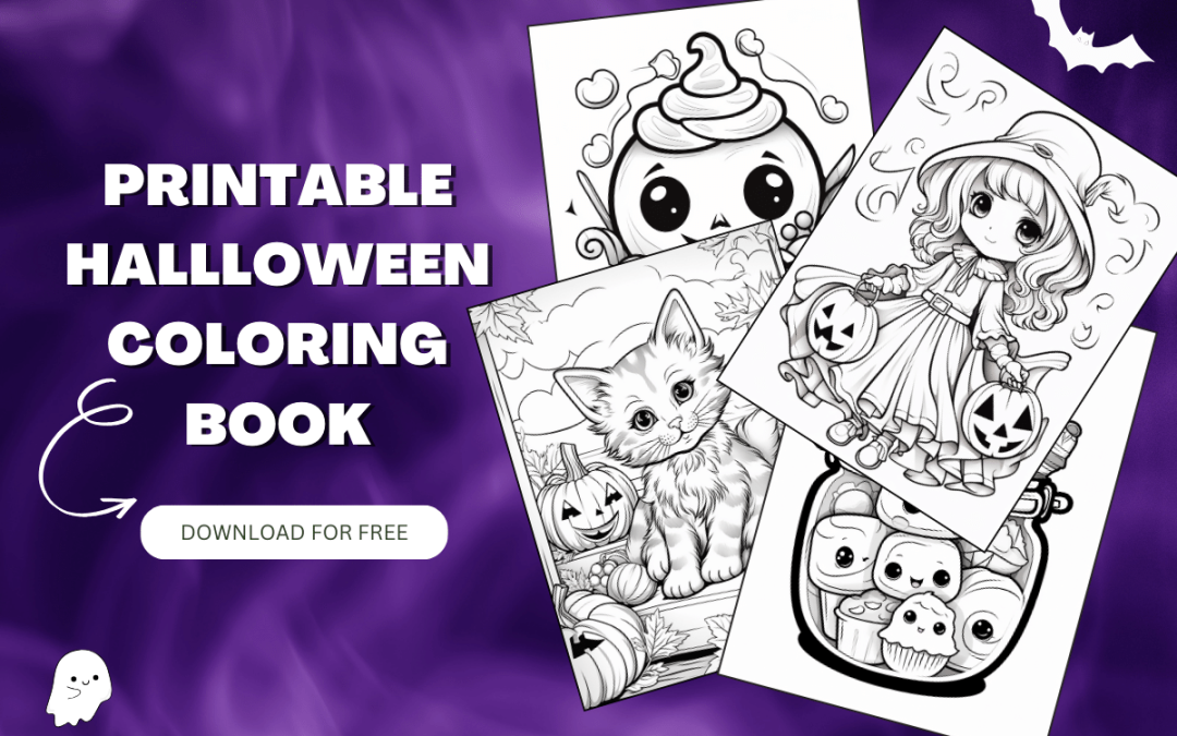 2 Free Printable Halloween Coloring Books for Kids (No Strings Attached)