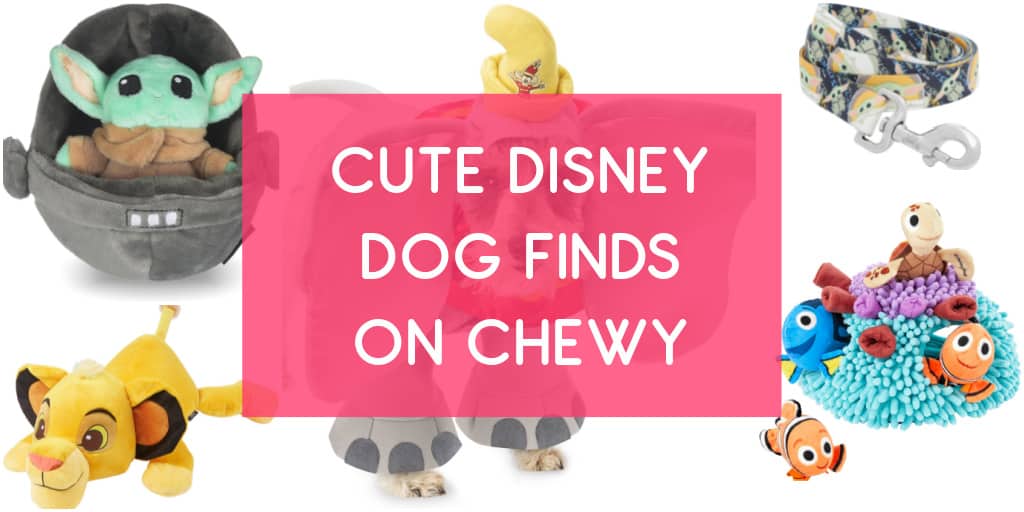 10 Insanely Cute Disney Things for Dogs You Can Buy on Chewy (Collars, Toys, Beds & More)