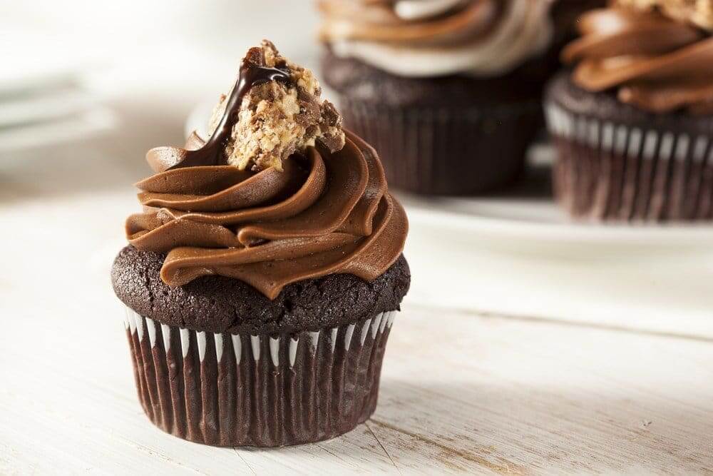  Air Fryer Chocolate Cupcakes  from Recipe This