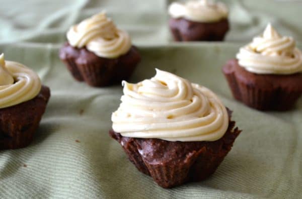  Cacao Almond Meal Cupcakes Cream Cheese Frosting from Creative Healthy Family
