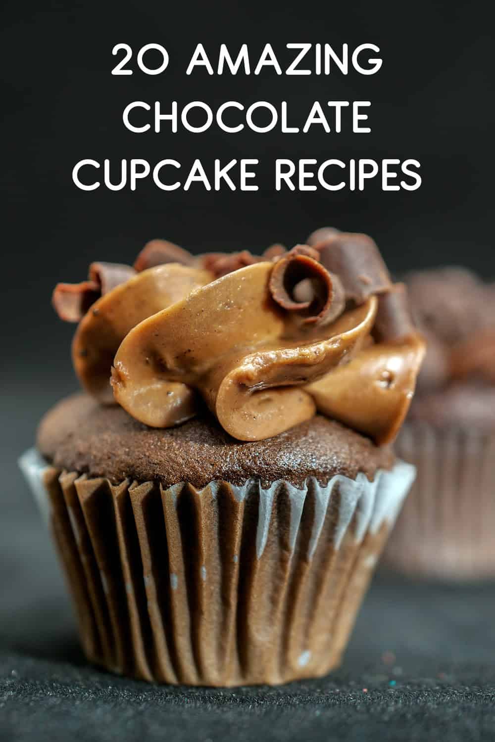 There are so many incredible chocolate cupcake recipes out there. This list of 20 is guaranteed to satisfy your cravings! Check them out!