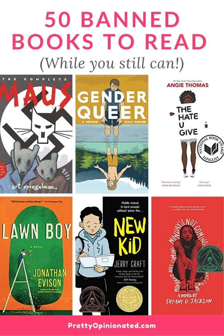 The best way to celebrate freedom and protect banned books is to read them! Check out 50 of the most challenged books to read...while you still can!