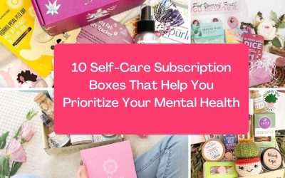 Since May is Mental Health Awareness month, I thought now would be a great time to share some of my favorite self-care subscription boxes. Check them out!