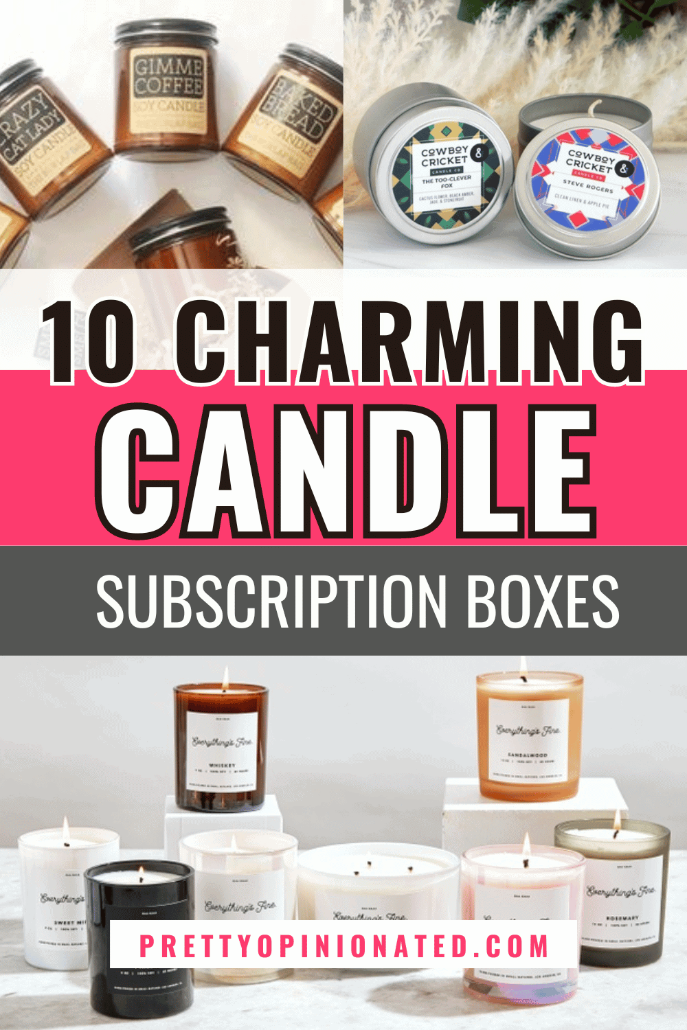 Looking for the best candle subscription boxes? These curated picks make amazing housewarming gifts (pun intended), spell work supplies, and more! Check them out!