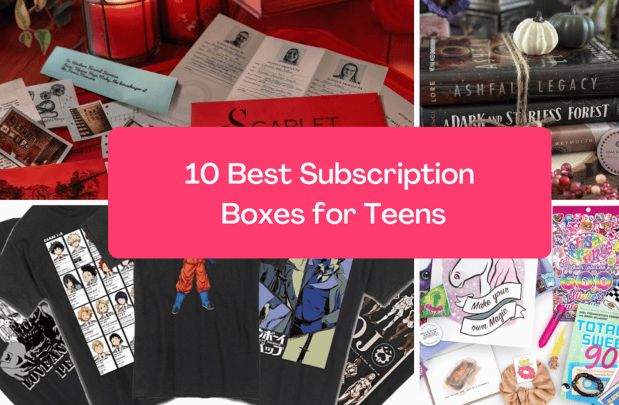 Looking for the best subscription boxes for teens? Check out these 15 picks that are perfect for every interest, from books and art to fashion and fun self-care. Each box is packed with surprises to keep your teen entertained, inspired, and engaged all year long!