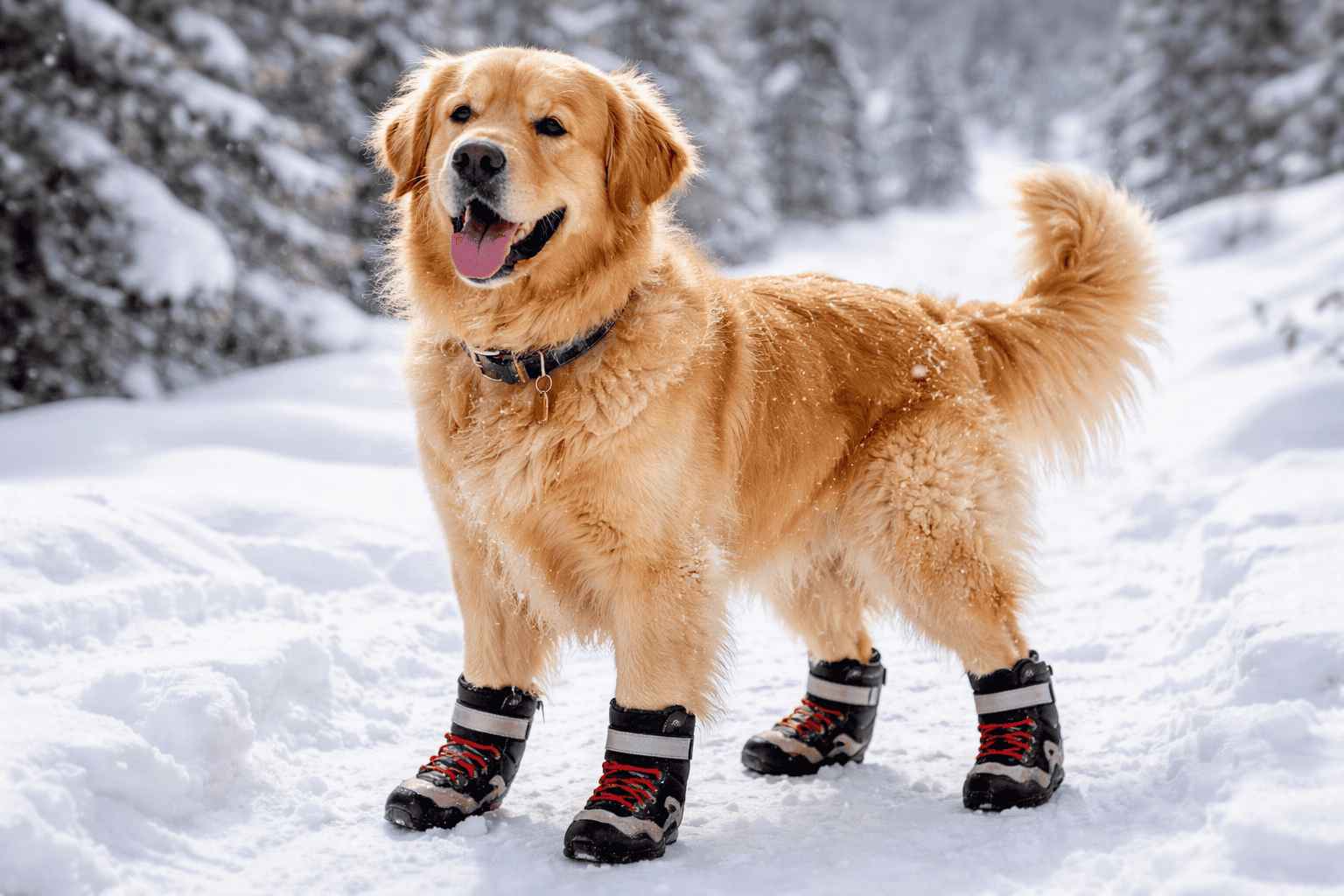 Winter Dog Boots That Help Protect Paws in Harsh Weather