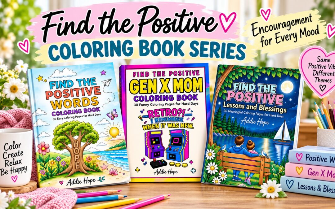 Find a Little Positivity, One Page at a Time, With These Three Adult Coloring Books